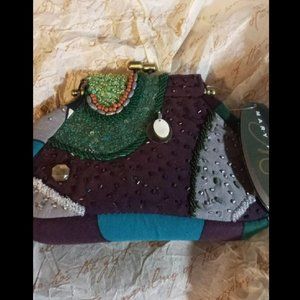 MARY FRANCES MINI "GRAPHIC" BAG